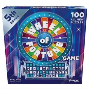 Wheel Of Fortune 5th Edition Board Game NEW
